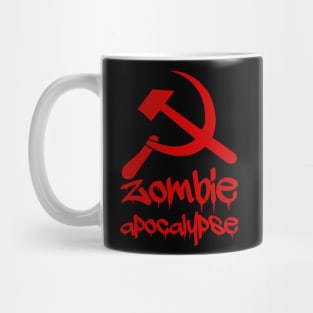 Zombie Apocalyose Funny Political Halloween Anti-Socialism Communist Horror Mug